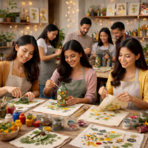 Botanical Printing on Fabric