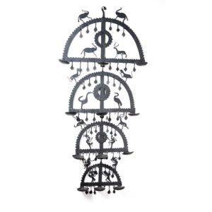 Metal 4 layered Wrought Iron