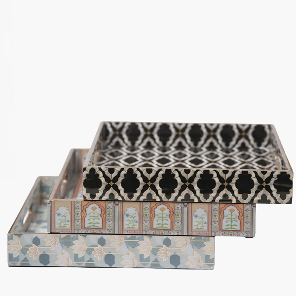 Wooden Square Tray - Image 2