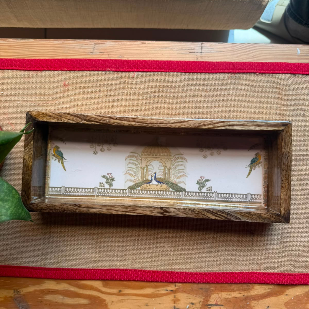 Royal Heritage Wooden Decorative Tray - Image 3